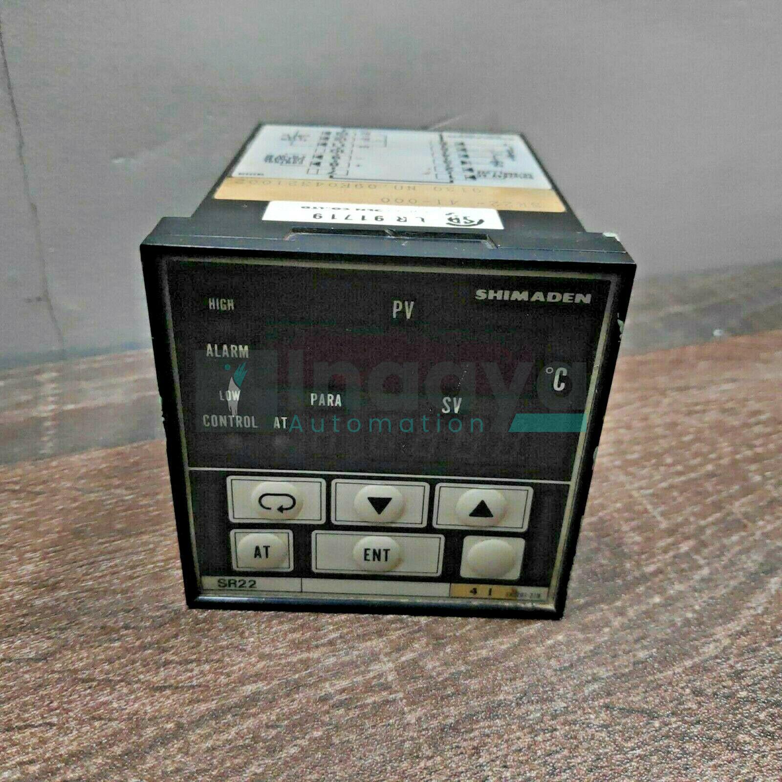 SHIMADEN SR2201-21B | SR22-4I-000 Digital Temperature Controller 